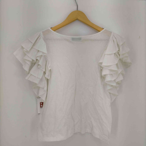 スローブイエナ SLOBE IENA ラッフルTシャツ レディース