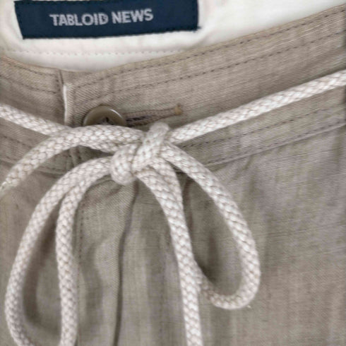 タブロイドニュース tabloid news リネンイージーパンツ メンズ JPN:2