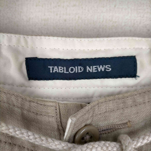 タブロイドニュース tabloid news リネンイージーパンツ メンズ JPN:2