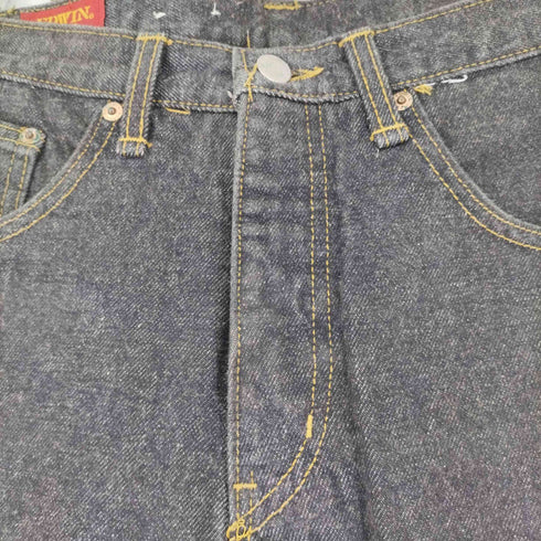 エドウィン EDWIN 80-90S MADE IN USA ブラックデニムパンツ メンズ 31/32