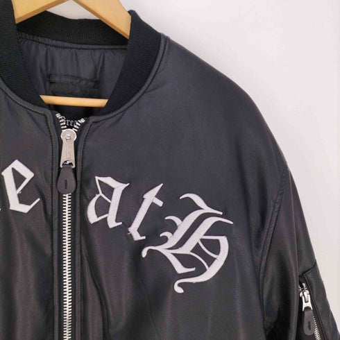 BREATH x FOSTEX GARMENTS F.M.C.D SYNTHETIC LEATHER BOMBER JACKET シンセティックレザー ボンバージャケット メンズ import:M