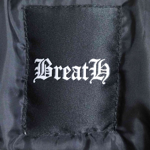 BREATH x FOSTEX GARMENTS F.M.C.D SYNTHETIC LEATHER BOMBER JACKET シンセティックレザー ボンバージャケット メンズ import:M