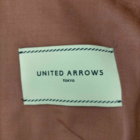 ユナイテッドアローズ UNITED ARROWS リネン モヘア 3Bテーラードジャケット メンズ 38