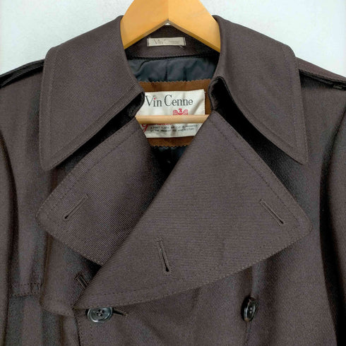 Vin Cenne ポリエステルトレンチコート メンズ 110