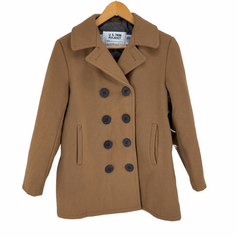 ショット Schott MADE IN USA 裏地キルティングピーコート レディース 16