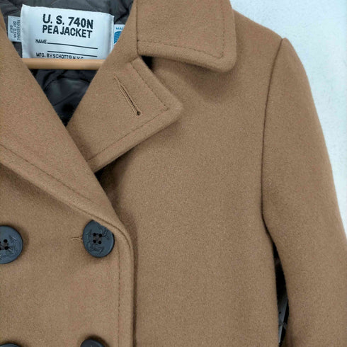 ショット Schott MADE IN USA 裏地キルティングピーコート レディース 16