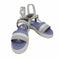 エンポリオアルマーニ EMPORIO ARMANI LEATHER PLATFORM SANDALS レディース