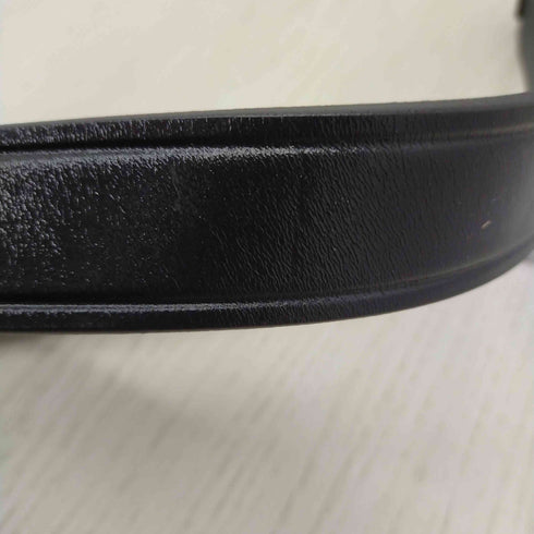 トリーレザー TORY LEATHER フック型バックルブライドルレザーベルト ブラック 2280 メンズ 34