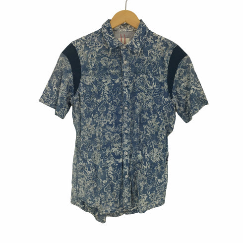 ディーゼル DIESEL 00S ペイズリー シースルー S/S シャツ メンズ import:S