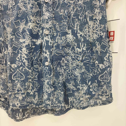 ディーゼル DIESEL 00S ペイズリー シースルー S/S シャツ メンズ import:S
