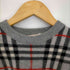 バーバリーズ BURBERRYS カシミヤ100 チェック ニット レディース import:M