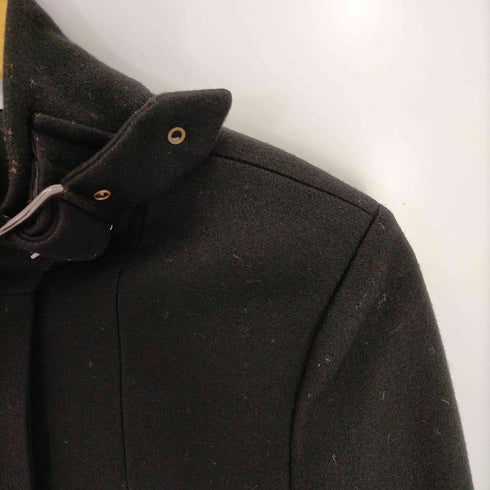 マックスマーラ MAXMARA ウールベルテッドジャケット レディース 38