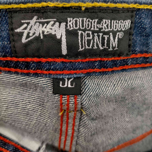 ステューシー Stussy 00S MADE IN USA ROUGH-RUGGED DENIM ボタンフライストレートデニム メンズ 33