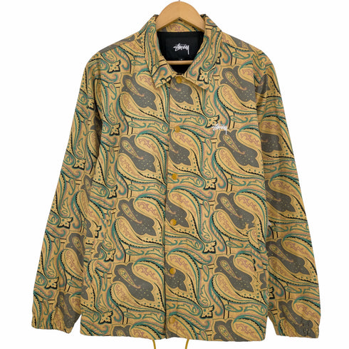 ステューシー Stussy Paisley Coach JKT ペイズリーコーチジャケット メンズ import:M