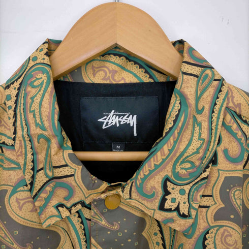 ステューシー Stussy Paisley Coach JKT ペイズリーコーチジャケット メンズ import:M