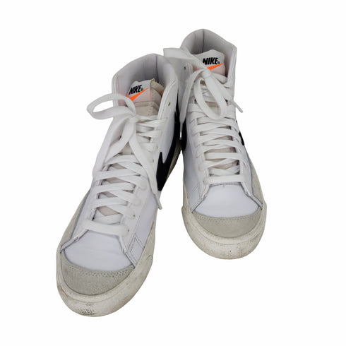 ナイキ NIKE WMNS BLAZER MID 77 WHITE BLACK レディース JPN:23.5