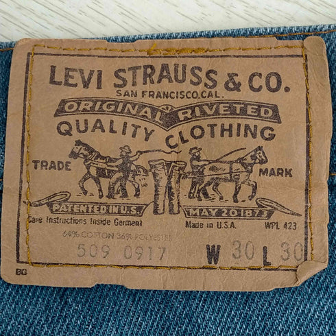 リーバイス Levis 85年製 509 メンズ W30/L30