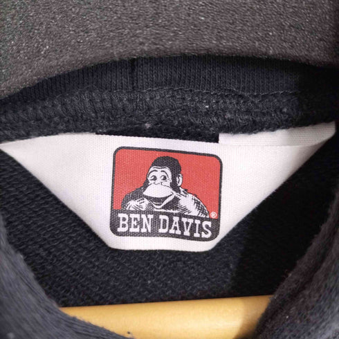 ベンデイビス BEN DAVIS ゴリラロゴ 裾プリント フーディ メンズ JPN:L