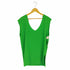 ザラ ZARA V neck texture top 深Vネック テクスチャーカットソー レディース import:M
