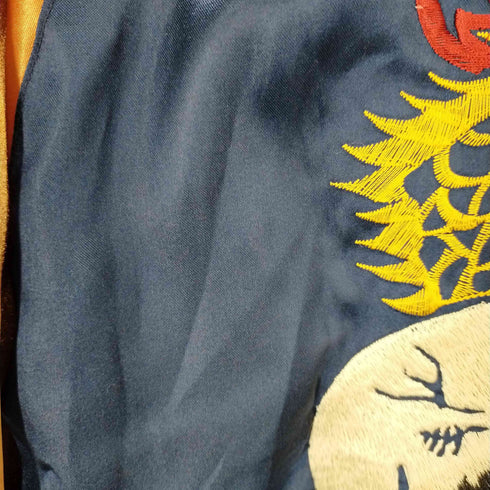 テイラートウヨウ TAILOR TOYO テーラー東洋 髑髏x龍/虎x龍刺繍 リバーシブルスカジャン/スーベニア ジャケット メンズ JPN:M