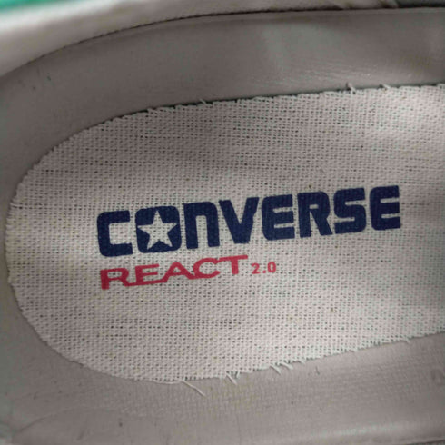 コンバースリアクト CONVERSE REACT ALL STAR OX グリーン メンズ JPN:27