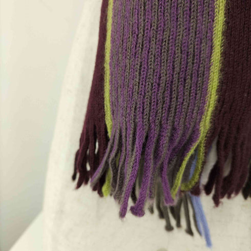 ポールスミス Paul Smith PURE NEW WOOL ストライプマフラー メンズ