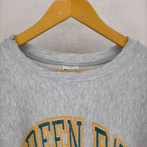 チャンピオン Champion 90S REVERSE WEAVE チームロゴ 2段アーチラバープリント クルーネックスウェット メンズ JPN:L