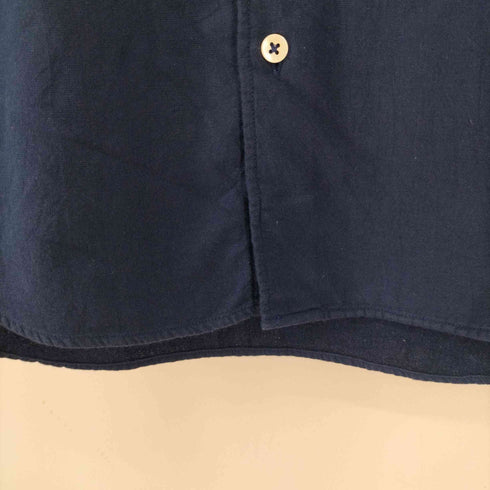 ファクトリエ factelier OGITA SEWING LABORATORY ホリゾンタルカラー コットンシャツ メンズ JPN:L