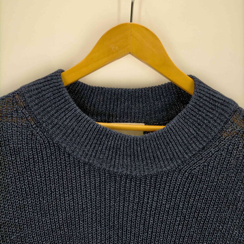 ヨーコサカモト YOKO SAKAMOTO WASHI PAPER RAGLAN KNIT メンズ