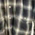 ミハラヤスヒロ MIHARA YASUHIRO HOODED FLANNEL BIGSHIRTS フェイクレイヤード オンブレチェックブルゾン メンズ JPN:44