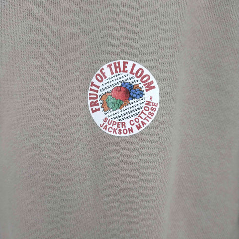 フルーツオブザルーム FRUIT OF THE LOOM ロゴプリントスウェットプルオーバー メンズ JPN:M