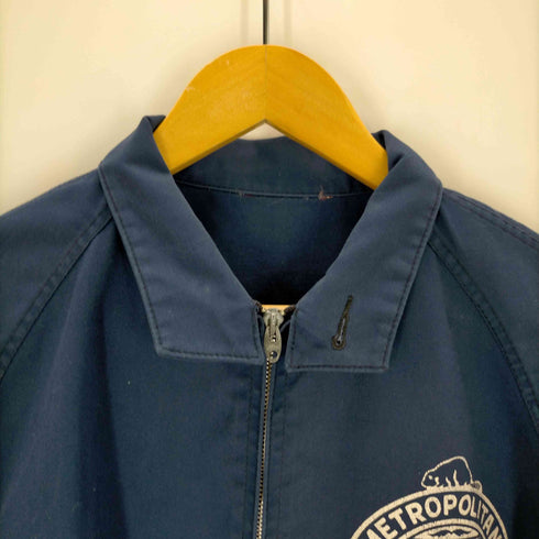 60-70S METROPLITAN TORONTO POLICE LIGHTNINGアルミジップスウィングトップ メンズ