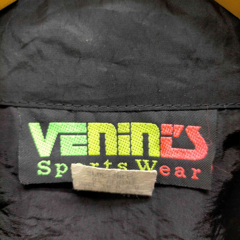 VENINIS SPORTSWEAR ネオンカラープリント ハーフジップアノラック MADE IN USA メンズ ONE SIZE