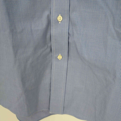 ブルックスブラザーズ BROOKS BROTHERS MILANO スーピマコットンL/Sチェックシャツ メンズ 15-32
