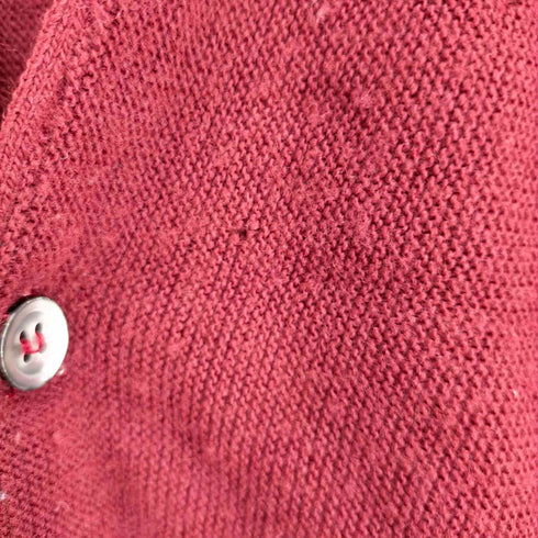 アイゾッドラコステ IZOD LACOSTE 80~90S MADE IN USA 刺繍カーディガン メンズ JPN:L