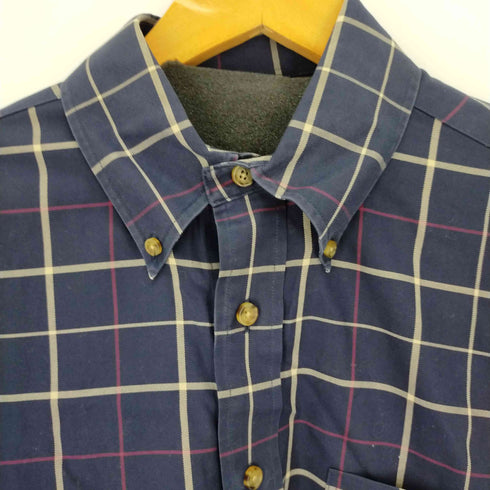 ブルックスブラザーズ BROOKS BROTHERS スーピマコットン ボタンダウンL/Sチェックシャツ メンズ JPN:S