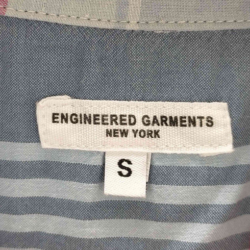 エンジニアードガーメンツ Engineered Garments オープンカラーマルチポケットチェックシャツ メンズ JPN:S