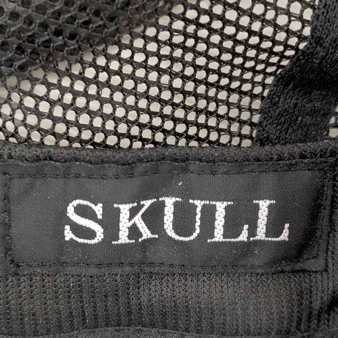 スカル SKULL スタッズ メッシュキャップ メンズ FREE