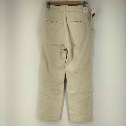 ビューティーアンドユースユナイテッドアローズ BEAUTY & YOUTH UNITED ARROWS カラーコーデュロイハイウエストテーパードパンツ レディース JPN:M