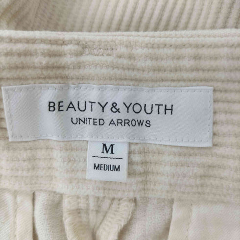 ビューティーアンドユースユナイテッドアローズ BEAUTY & YOUTH UNITED ARROWS カラーコーデュロイハイウエストテーパードパンツ レディース JPN:M