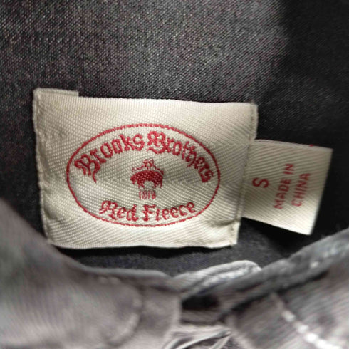 ブルックスブラザーズレッドフリース BROOKS BROTHERS REDFLEECE 両胸ポケットL/Sブラックデニムシャツ メンズ JPN:S