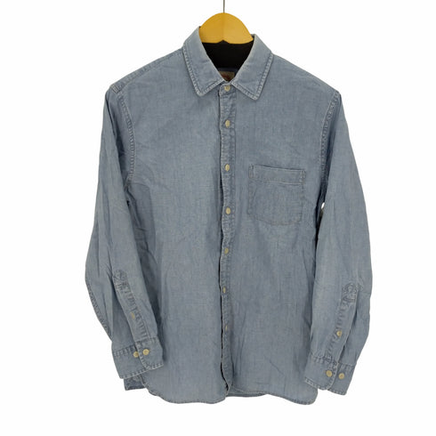 ブルックスブラザーズレッドフリース BROOKS BROTHERS REDFLEECE 両胸ポケットL/Sデニムシャツ メンズ JPN:S