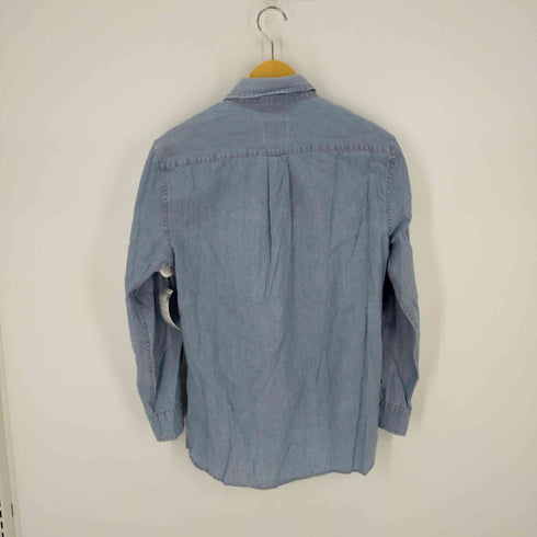 ブルックスブラザーズレッドフリース BROOKS BROTHERS REDFLEECE 両胸ポケットL/Sデニムシャツ メンズ JPN:S