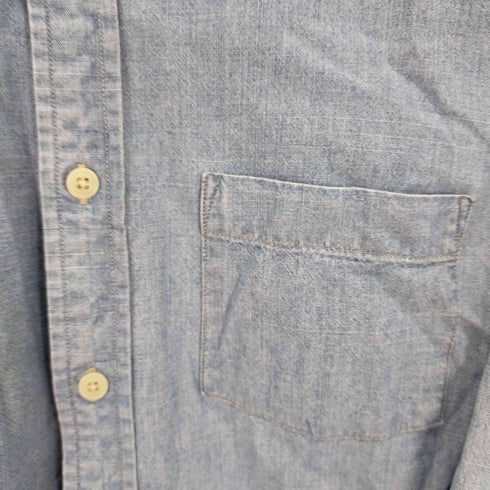 ブルックスブラザーズレッドフリース BROOKS BROTHERS REDFLEECE 両胸ポケットL/Sデニムシャツ メンズ JPN:S