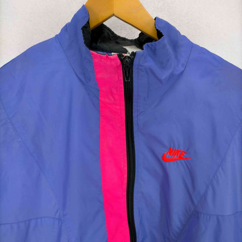 ナイキ NIKE 90S 銀タグ バイカラーハーフジップナイロンアノラック メンズ JPN:XL