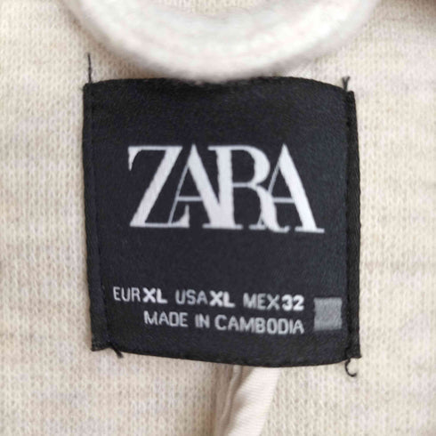 ザラ ZARA ノーカラーフーデットコート レディース import:XL