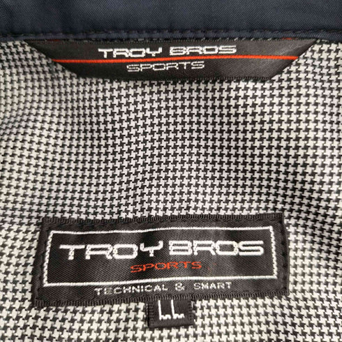 トロイブロス TROY BROS フロント刺繍スウィングトップ メンズ LL