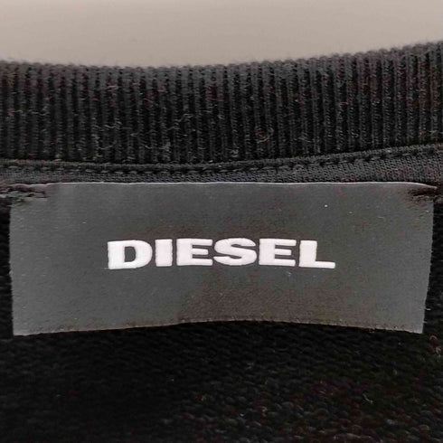 ディーゼル DIESEL ガーメントダイ アームロゴスウェット メンズ JPN:M