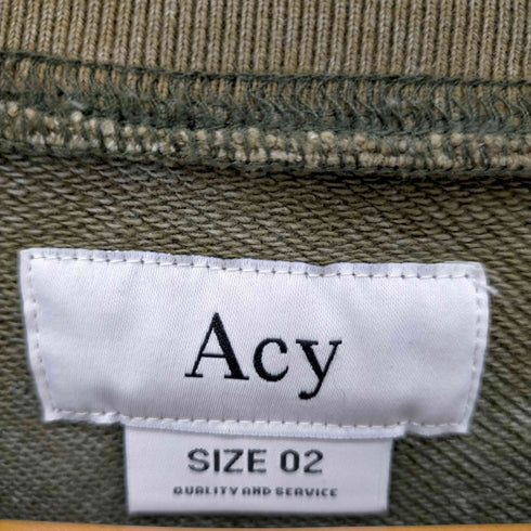 ACY 23AW GARMENT DYE CREW NECK SWEAT メンズ JPN:2