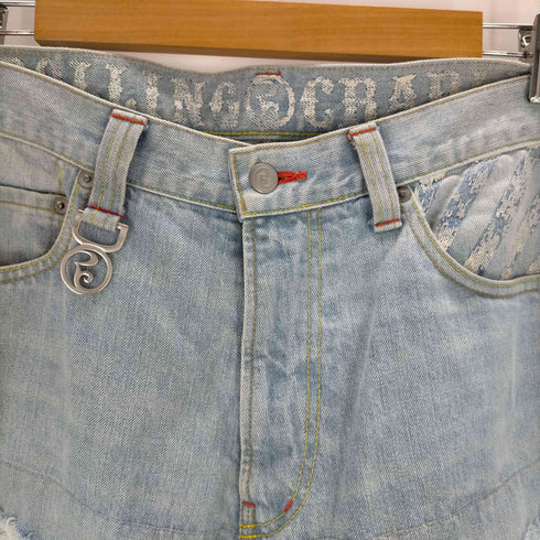 ローリングクレイドル Rolling Cradle THUNDER GATE DENIM 1st most damage type メンズ JPN:XL